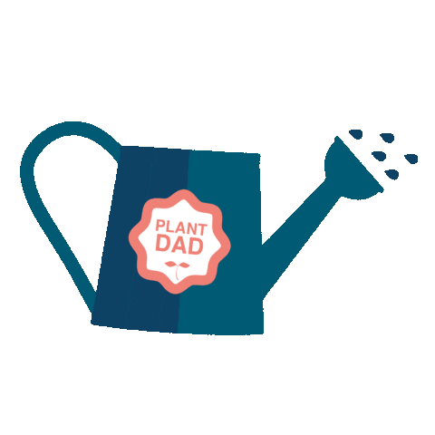 Potrpots water plant plant mom watering can Sticker