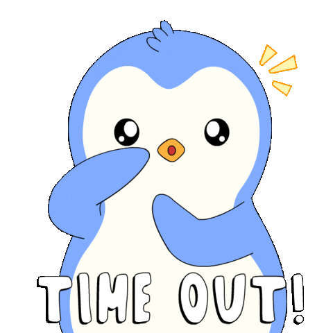Hold Up Penguin Sticker by Pudgy Penguins
