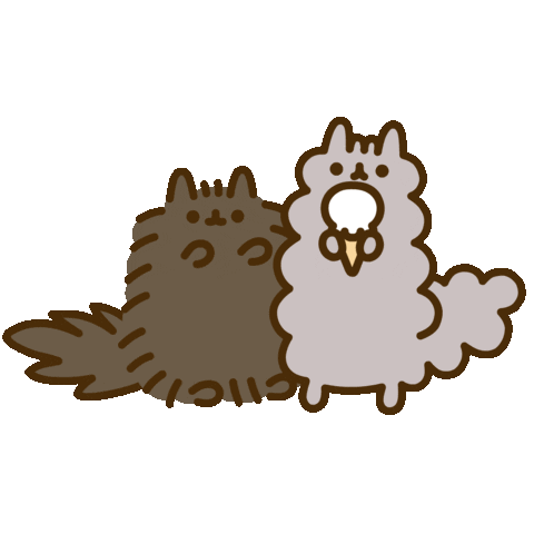 ice cream summer Sticker by Pusheen