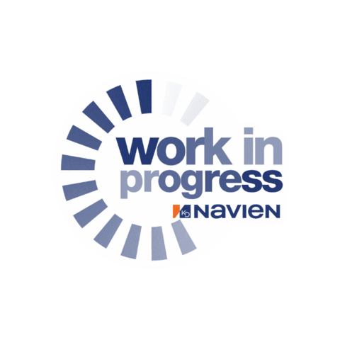 NavienInc installation work in progress plumbing plumber Sticker
