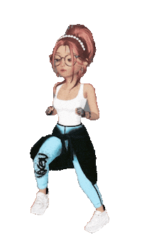 elistorycriativo girl gym academia garota Sticker