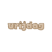 Friday Weekend Sticker by Natasja | WATZIJZEGT