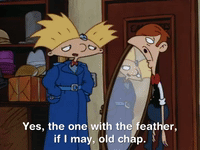hey arnold nickelodeon GIF