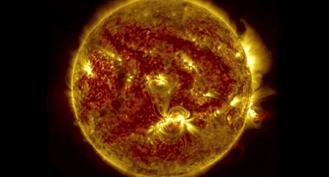 Solar Storm Eruption GIF by NASA