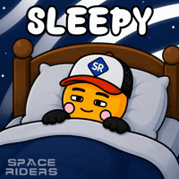 Good Night Sleeping GIF by Space Riders