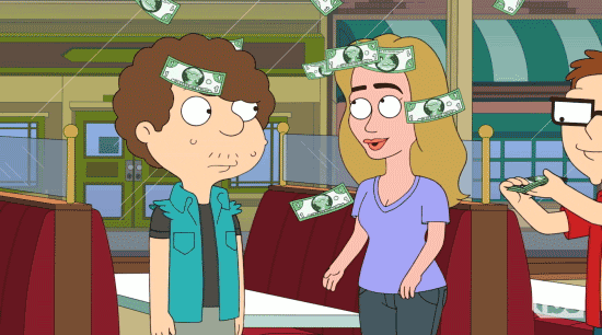 Money Dancing GIF by American Dad