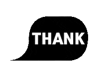 Thanks Sticker by Weinberg/Newton Gallery