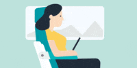 travel read GIF by SNCF