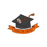 Mercer Bears Graduation Sticker by Mercer University