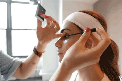 eyelashes GIF