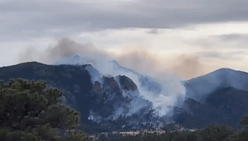 Crews Battle Kruger Rock Fire Near Rocky Mountain National Park