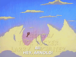 hey arnold nickelodeon GIF