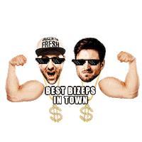 Bizeps Cuebrick Sticker by moestwanted