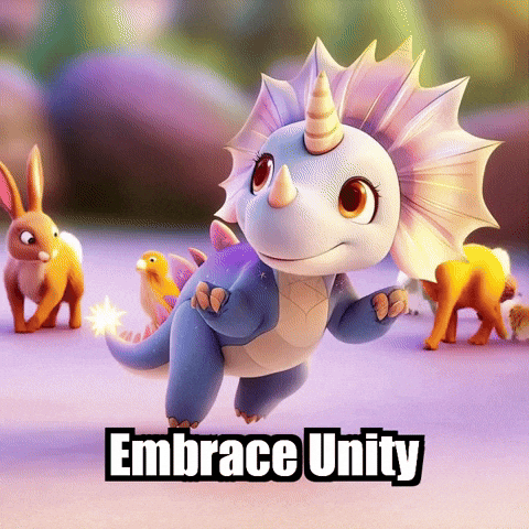 Unity Diversity GIF by Divineasaur