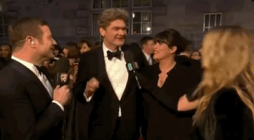 red carpet interview GIF by BAFTA