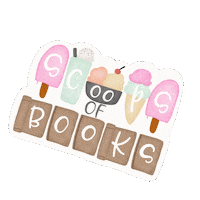 Ice Cream Books Sticker