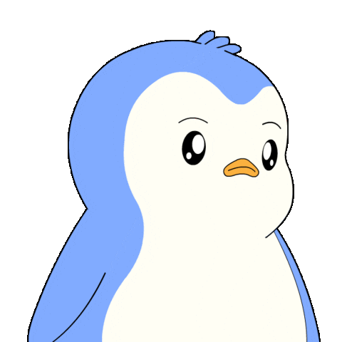 What Happened Omg Sticker by Pudgy Penguins