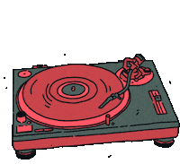ATECREW music illustration covid lockdown Sticker