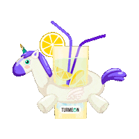 turmeon gintonic unicornio vermut vermouth Sticker