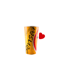 Heart Drink Sticker by Bonsaisushive