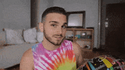 much wink winking winky face michael rizzi GIF
