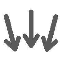 Look Here Arrow Sticker by A DEUSA URBANA