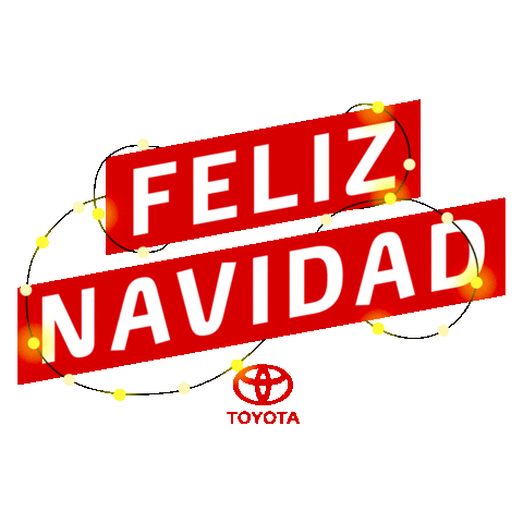 feliz navidad christmas Sticker by Toyota_Esp