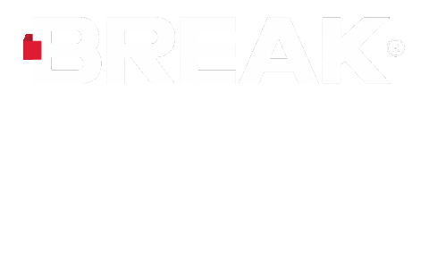 Logo Sticker by Break MKT