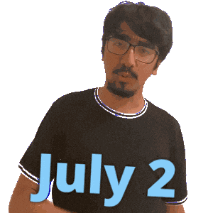 July Sticker