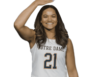 Notre Dame Anaya Sticker by Notre Dame Fighting Irish