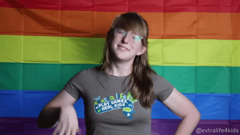 CMNHospitals giphyupload pride lgbt video games GIF