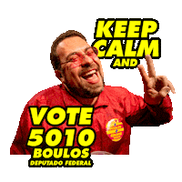 boulos5010 boulos guilherme boulos 5010 ediane Sticker