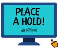 Book Click GIF by Springville Library