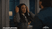Awkward Air Force GIF by Hallmark Mystery