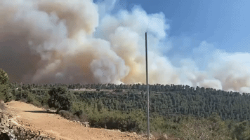 Wildfire Forces Evacuations Near Jerusalem