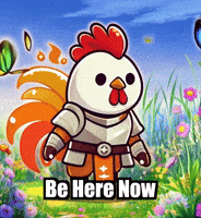 Be Here Now Wisdom GIF by Zorooster