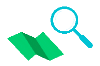 design-jat map find maps gps Sticker