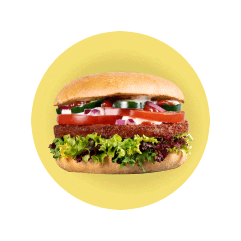 Vegan Burger Sticker by Swing Kitchen