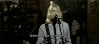 Waste Me Kurt Cobain GIF