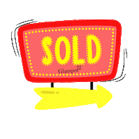 Soldout Sticker by Glampot
