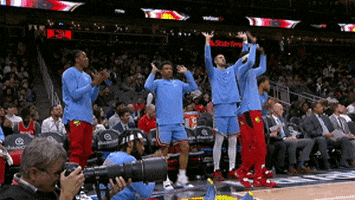 lets go clap GIF by NBA