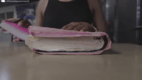 Read Bible Study GIF by Queen Nandi