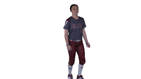Elon Softball Sticker by Elon Phoenix