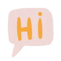 Hi Sticker