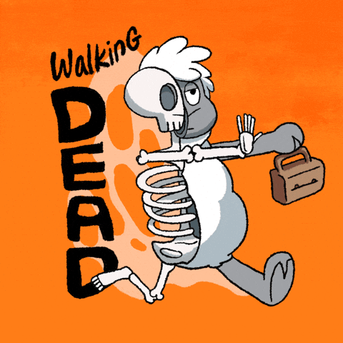 Walking Dead Halloween GIF by The Sad Times