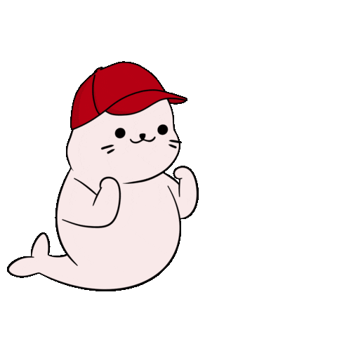 Art Smile Sticker by Sappy Seals Community