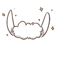 Girl Hair Sticker