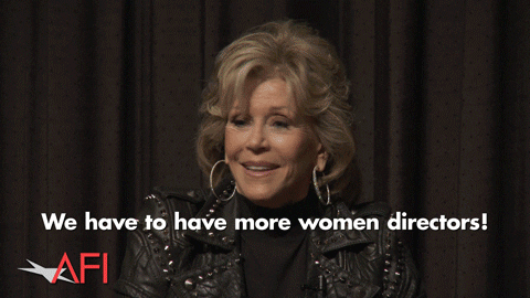 Jane Fonda We Have To Have More Women Directors GIF by American Film Institute