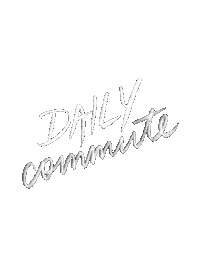 Train Calligraphy Sticker