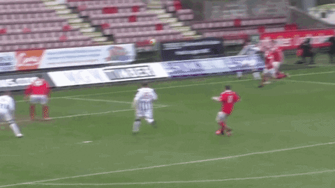 officialdafc giphyupload football goal volley GIF